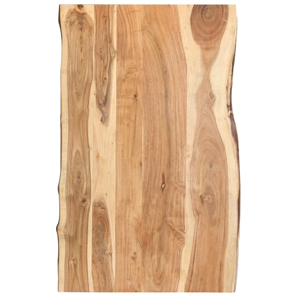 vidaXL Blat de masă, 100x(50-60)x3,8 cm, lemn masiv de acacia vidaXL