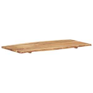 Stolní deska masivní akáciové dřevo 118 x (50–60) x 2,5 cm - obrázek 5