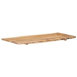 Stolní deska masivní akáciové dřevo 118 x (50–60) x 2,5 cm - obrázek 6