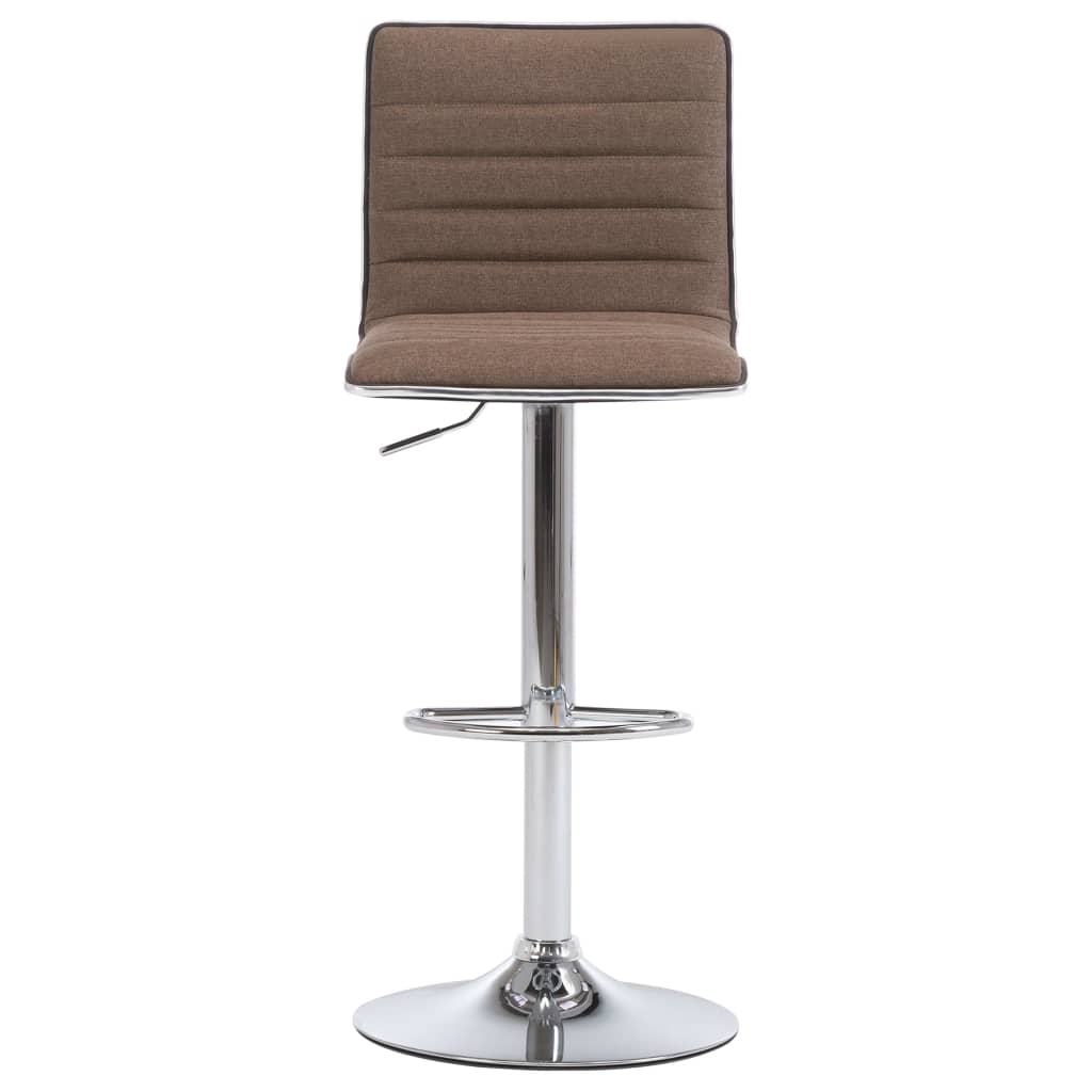 

vidaXL Barstoelen 2 st stof taupe