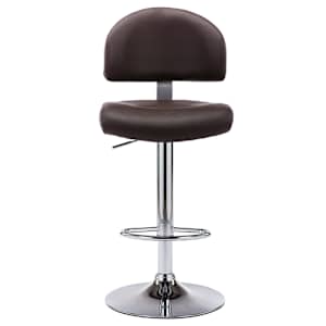 Barski stolčki 2 kosa rjavo umetno usnje - slika 4