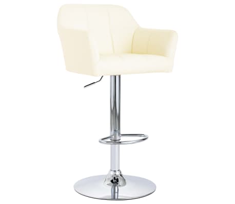Détails sur vidaXL Chaise de Bar avec Accoudoir Crème Similicuir Tabouret Siège Comptoir Détails sur vidaXL Chaise de Bar avec Accoudoir Crème Similicuir Tabouret Siège Comptoir