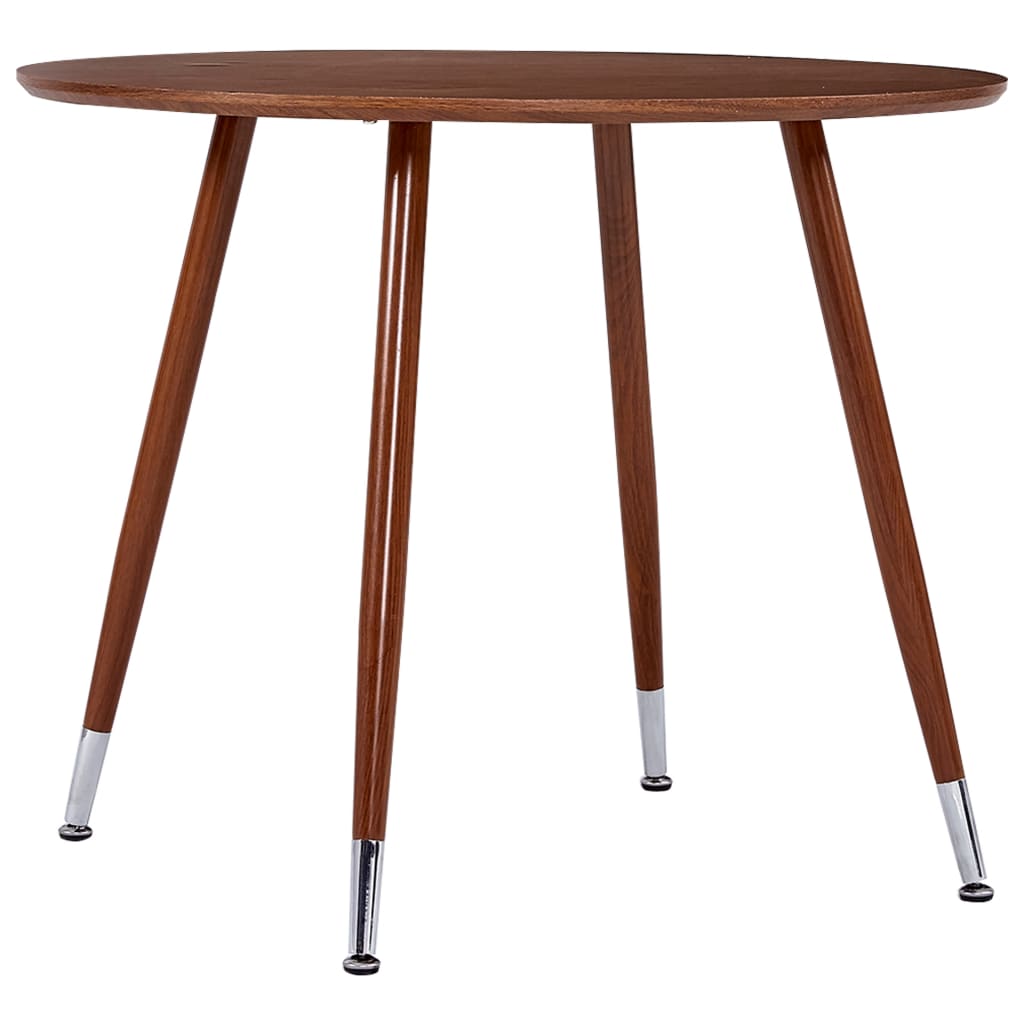 vidaXL Ruokapöytä ruskea 90×73,5 cm MDF