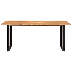 Jídelní stůl 180 x 90 x 76 cm masivní akáciové dřevo - obrázek 2