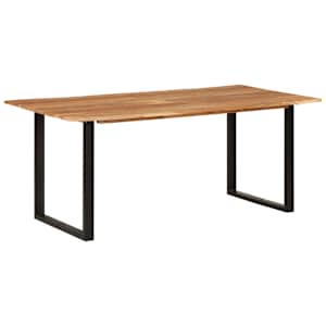 Jídelní stůl 180 x 90 x 76 cm masivní akáciové dřevo - obrázek 11