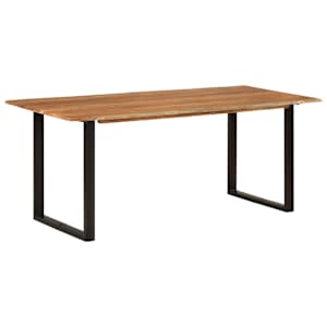 Jídelní stůl 180 x 90 x 76 cm masivní akáciové dřevo - obrázek 12