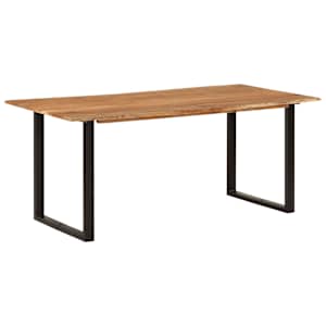 Jídelní stůl 180 x 90 x 76 cm masivní akáciové dřevo - obrázek 9