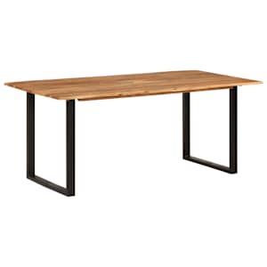 Jídelní stůl 180 x 90 x 76 cm masivní akáciové dřevo - obrázek 10
