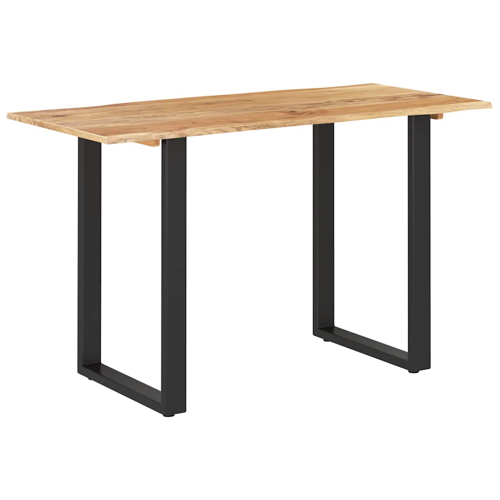 

vidaXL Dining Table 46.5"x22.8"x29.9" Solid Acacia Wood