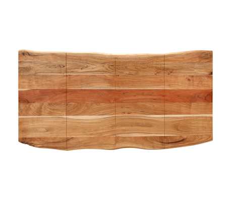 VIDAXL - Tavolo da Pranzo 110x55x76 cm Legno Massello di Acacia