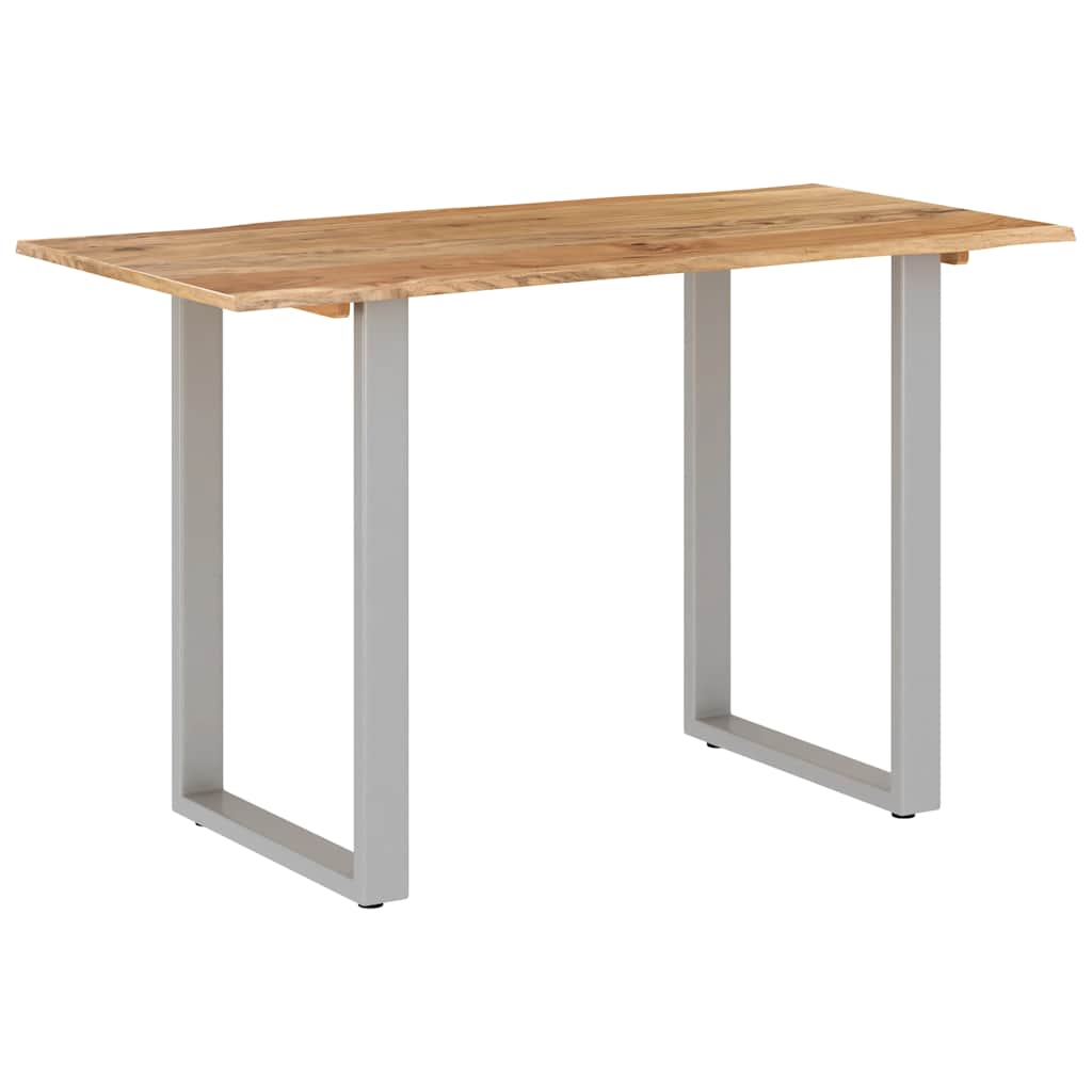 

vidaXL Dining Table 46.5"x22.8"x29.9" Solid Acacia Wood