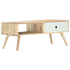 Konferenční stolek 90 x 50 x 40 cm masivní mangovník - obrázek 8