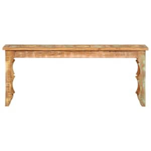 Lavice 110 x 35 x 45 cm masivní recyklované dřevo - obrázek 2