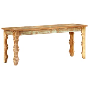 Lavice 110 x 35 x 45 cm masivní recyklované dřevo - obrázek 5