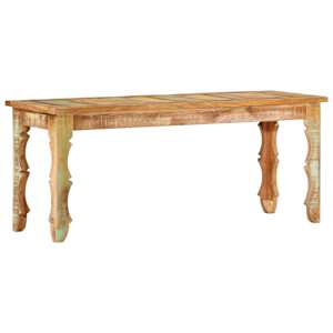 Lavice 110 x 35 x 45 cm masivní recyklované dřevo - obrázek 6
