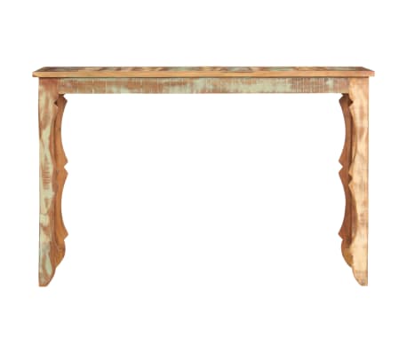 vidaXL Mesa de comedor de madera maciza reciclada 120x60x76 cm