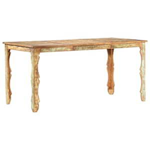 Jídelní stůl 160 x 80 x 76 cm masivní recyklované dřevo - obrázek 5