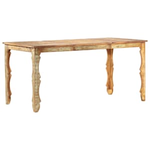 Jídelní stůl 160 x 80 x 76 cm masivní recyklované dřevo - obrázek 6