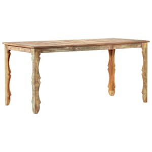 Jídelní stůl 160 x 80 x 76 cm masivní recyklované dřevo - obrázek 7