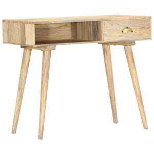 vidaXL konsoollaud 90 x 45 x 75 cm toekast mangopuidust