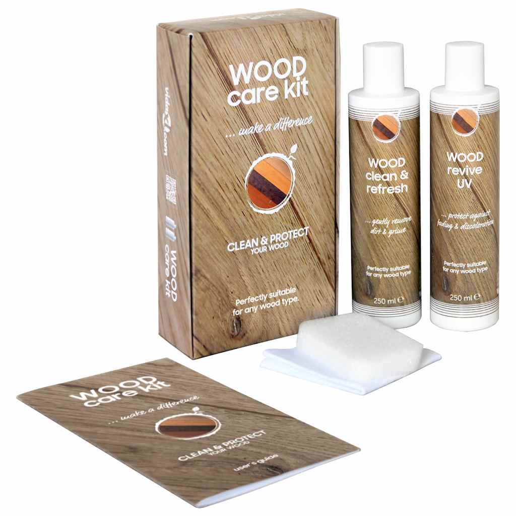 vidaXL Holzpflege-Set CARE KIT 2 × 250 ml