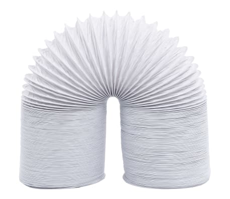 vidaXL Tubo de exaustão PVC 6 m 10 cm vidaXL Tubo de exaustão PVC 6 m 10 cm