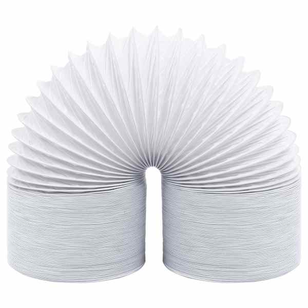 vidaXL v&auml;ljalaskekanal, PVC, 6 m, 12,5 cm