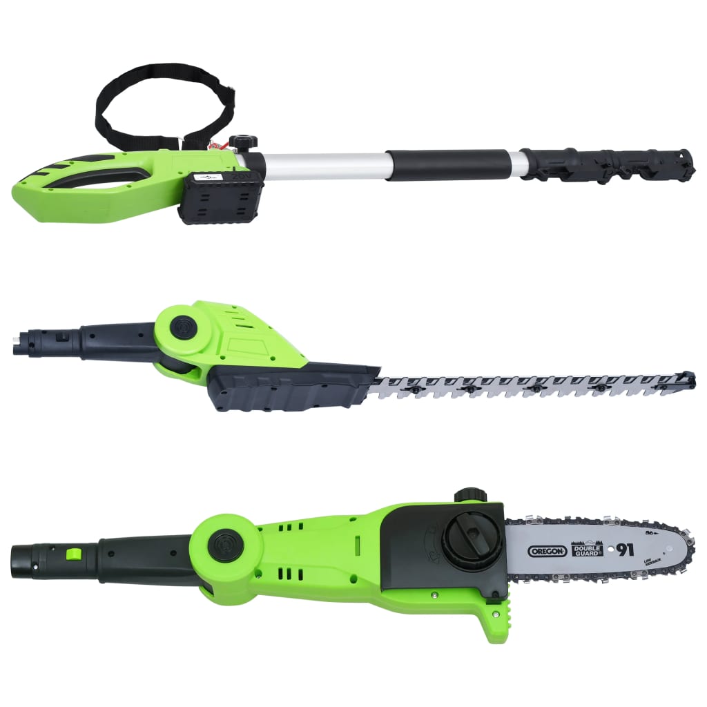 

vidaXL Takkenzaag met accu 2-in-1 20 V 1500 mAh Li-ion