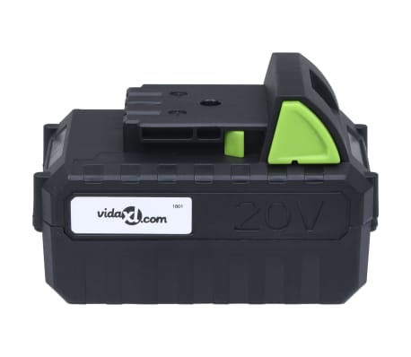 vidaXL akukomplekt, 20 V 4000 mAh Li-ioon