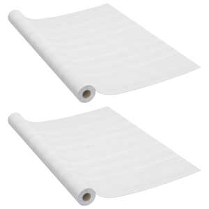 vidaXL iseliimuvad uksekiled, 2 tk, valge puit, 210 x 90 cm, PVC