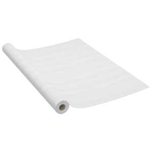 Samolepící tapety na dveře 2 ks bílé dřevo 210 x 90 cm PVC - obrázek 3