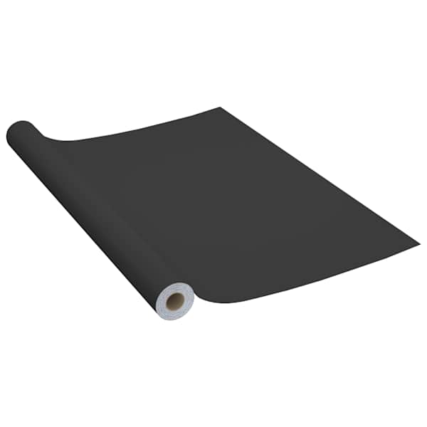 vidaXL iseliimuv m&ouml;&ouml;blikile, must, 500 x 90 cm, PVC