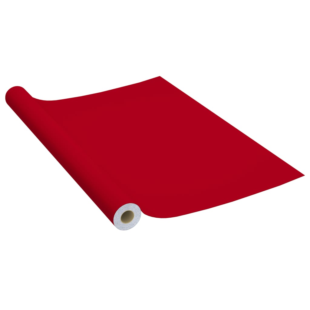  Samolepiacia fólia na nábytok červená 500x90 cm PVC