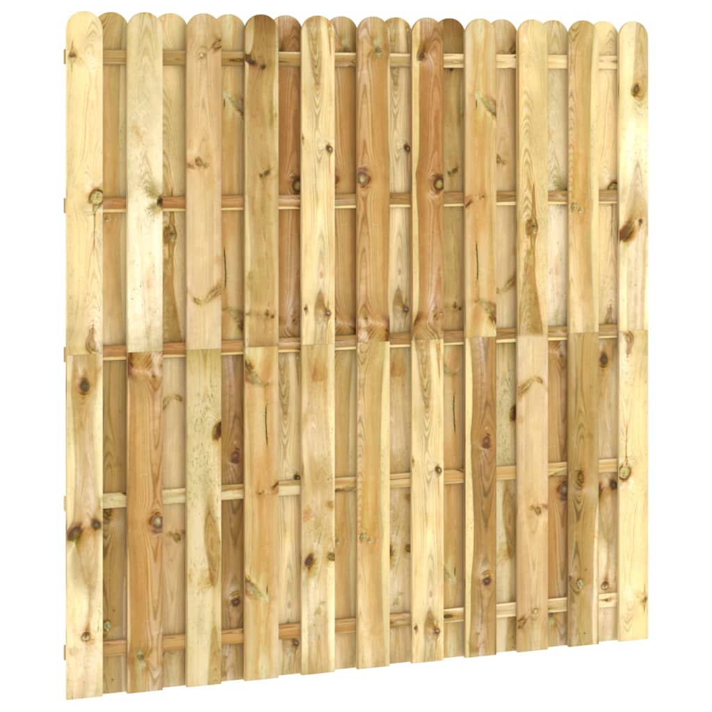 vidaXL Fence Panel Impregnated Pinewood 180x170 cm