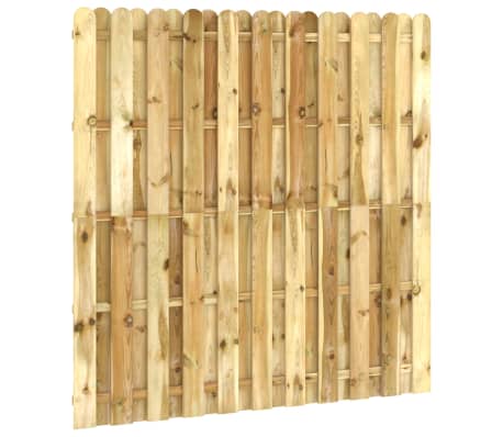 vidaXL Panel za ogradu od impregnirane borovine 180 x 170 cm