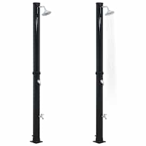 Solární sprcha černá 220 cm 20 l - obrázek 3