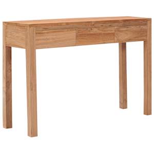 Konzolový stolek 110 x 35 x 75 cm masivní teakové dřevo