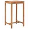 vidaXL aia baarilaud 60 x 60 x 105 cm, tiikpuu