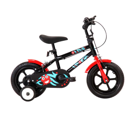 Vidaxl Kinderfahrrad 12 Zoll Schwarz Und Rot Vidaxl De