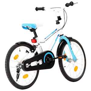 Dětské kolo 18'' modro-bílé - obrázek 3