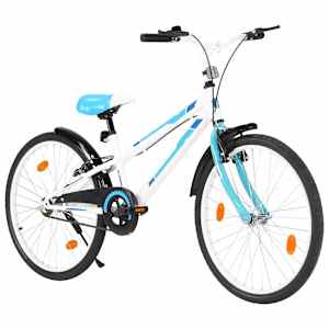 Dětské kolo 24" modro-bílé - obrázek 3