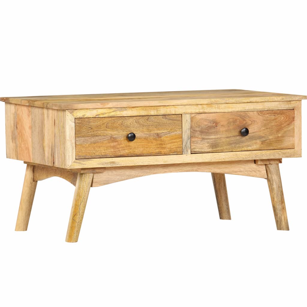 Konferenční stolek 82 x 52 x 42 cm masivní mangovníkové dřevo