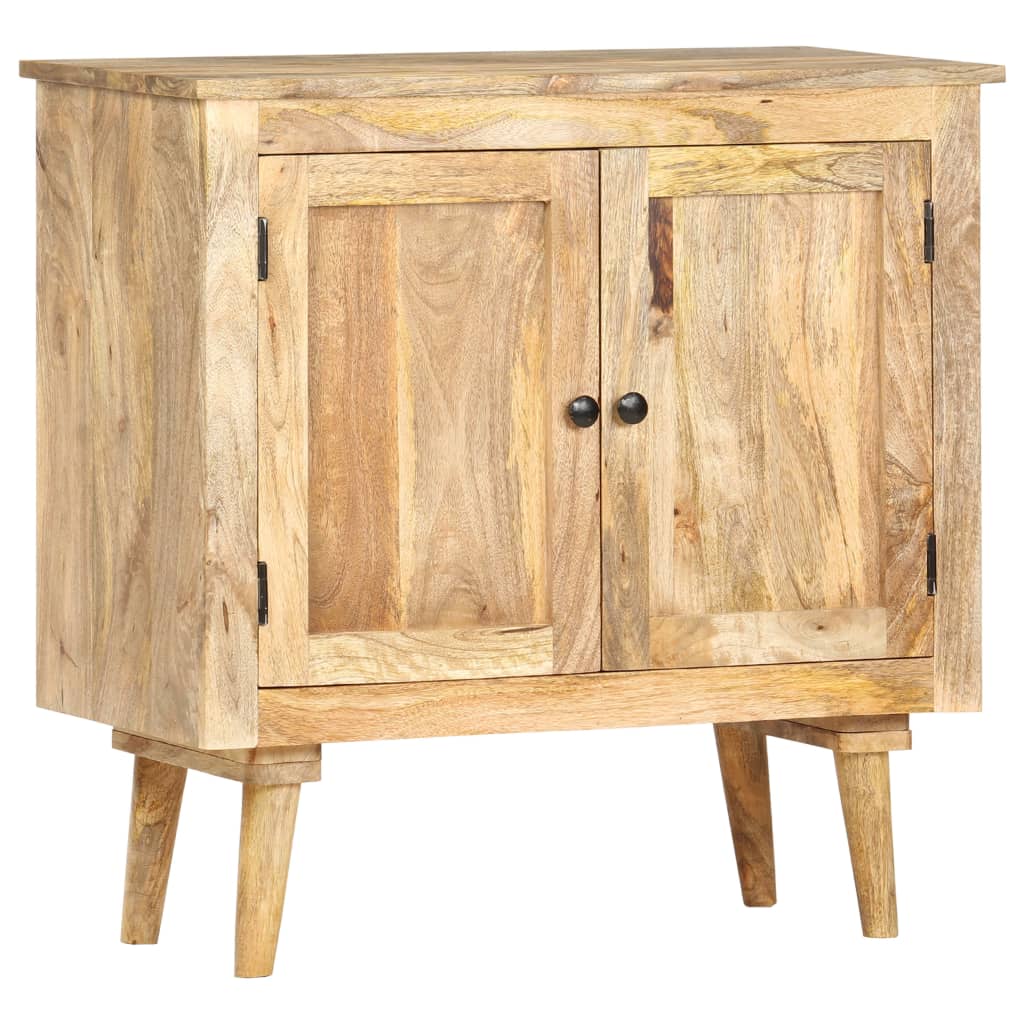 Buffet 75 x 35 x 75 cm Bois de manguier massif
