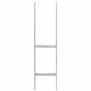 Plotové kotvy 6 ks stříbrné 14 x 6 x 60 cm pozinkovaná ocel - obrázek 3