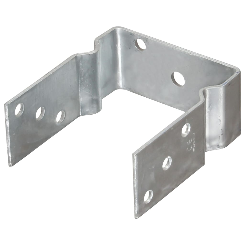 

vidaXL Grondankers 6 st 12x6x15 cm gegalvaniseerd staal zilverkleurig