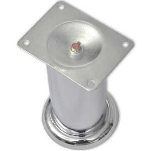 Kulaté nohy k pohovce 8 ks chrom 120 mm - obrázek 3