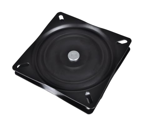 vidaXL Obrotnice siedzisk do łodzi, 2 szt, standardowe, 160x160x2,5 mm