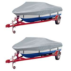 Cerade za čoln 2 kosa sive dolžina 427-488 cm širina 173 cm