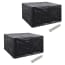  vidaXL 2 db védőhuzat 6 személyes polyrattan szetthez 172 x 113 cm termék 2. képe