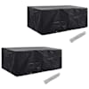 vidaXL aiam&ouml;&ouml;blikatted 2 tk 8 inimesele pol&uuml;rotang 10 avaga 229x113 cm